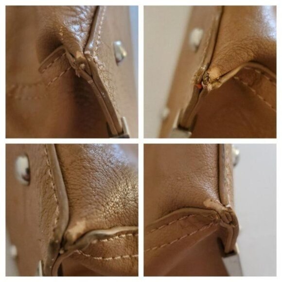 Bag Charming Charlie Tote Overnight Handbag Weekender Vegan Leather WOMEN'S - Picture 10 of 11